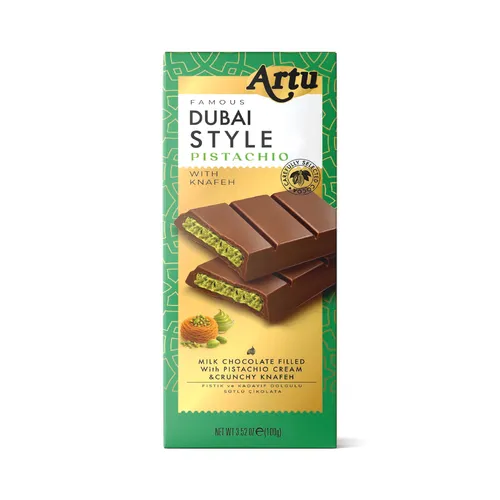 Artu Dubai Style Milchschokolade, 100 g