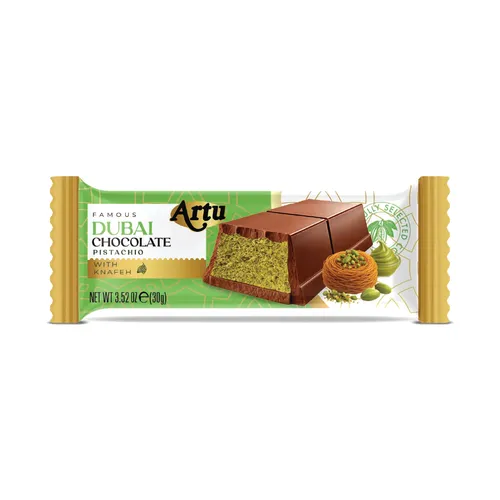 Artu Dubai Style Milchschokolade, Riegel, 30 g