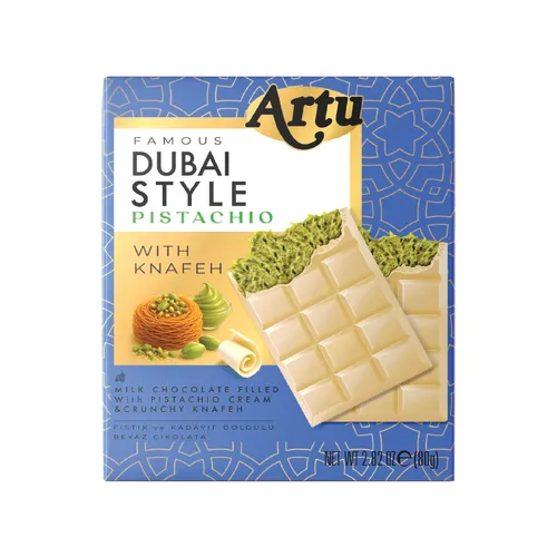 Artu Dubai Style Weiße Schokolade, 80 g