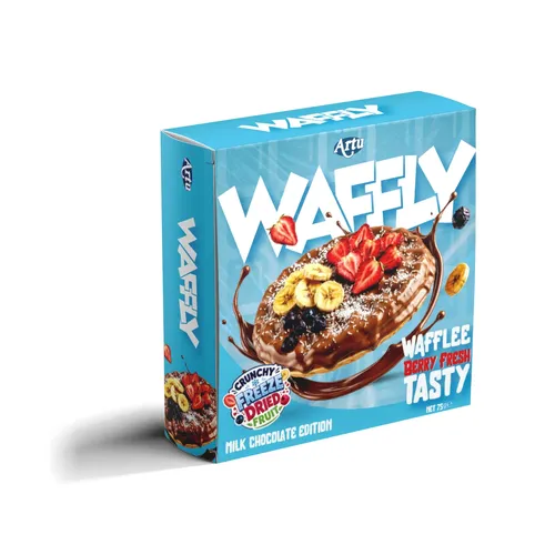 Artu Waffly Milchschokolade, 60 g